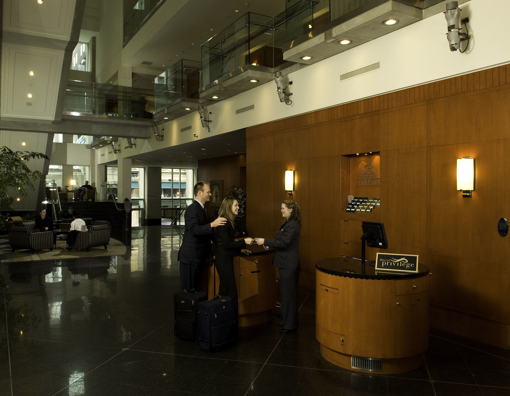 Delta Hotels By Marriott Vancouver Downtown Suites מראה פנימי תמונה